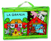 LA GRANJA  LEER Y JUGAR LIBRO TELA MALETA