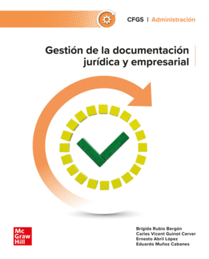 GESTIN DE LA DOCUMENTACIN JURDICA Y EMPRESARIAL