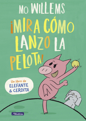 ELEFANTE Y CERDITA  MIRA CMO LANZO LA PELOTA!