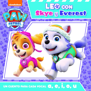 PAW PATROL. LEO CON SKYE Y EVEREST