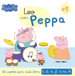 LEO CON PEPPA 3   LETRAS  T, D, N, F, R/RR, H