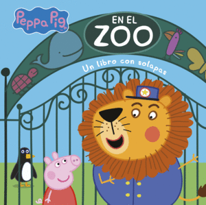 PEPPA PIG  EN EL ZOO   CARTONE SOLAPAS