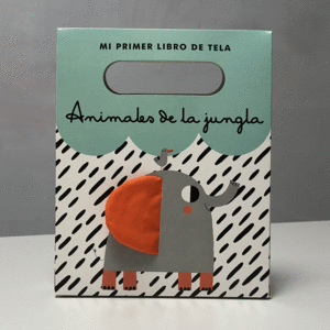 ANIMALES DE LA JUNGLA. LIBRO TELA