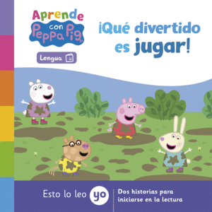 PEPPA PIG  ESTO LO LEO YO. QU DIVERTIDO ES JUGAR!