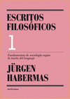 ESCRITOS FILOS�FICOS I. FUNDAMENTOS DE LA SOCIOLOGIA