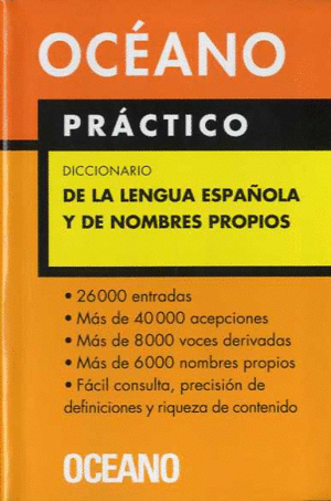 PRCTICO DICCIONARIO DE LA LENGUA ESPAOLA Y DE NOMBRES PROPIOS