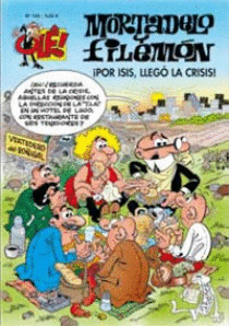 MORTADELO Y FILEMON POR ISIS LLEGO LA CRISIS OLE 185