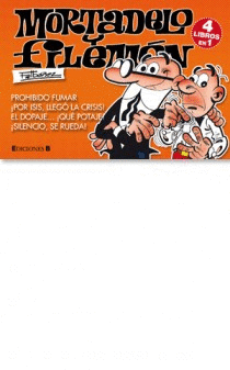 MORTADELO Y FILEMON 4 LIBROS EN 1/LIBRINOS
