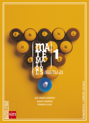 MATEMATIQUES 1 BAC  CIENCIES SOCIALS