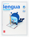CUAD LENGUA 1 -1 TRIMESTRE CONECTA PUPI CUADRICULA