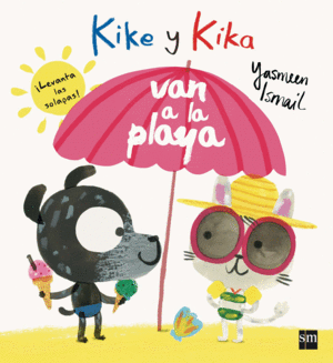 KIKE Y KIKA VAN A LA PLAYA   -SOLAPAS-