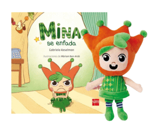 MINA SE ENFADA   LIBRO+MUECO