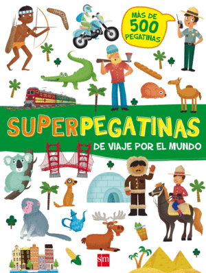 DE VIAJE POR EL MUNDO  SUPERPEGATINAS