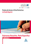 EX�MENES RESUELTOS PARTE ESPECIFICA OPCION C PRUEBAS DE ACCESO  CF GRADO SUPERIOR. P