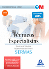 T�CNICOS ESPECIALISTAS DEL SERVICIO DE SALUD DE LA COMUNIDAD DE MADRID. TEMARIO