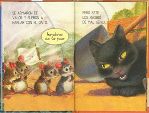 EL RATN Y EL GATO  NIVEL 0 APRENDO A LEER