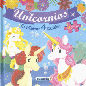 UNICORNIOS  LIBRO PUZLES