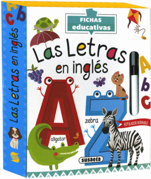 LAS LETRAS EN INGLS FICHAS EDUCATIVAS