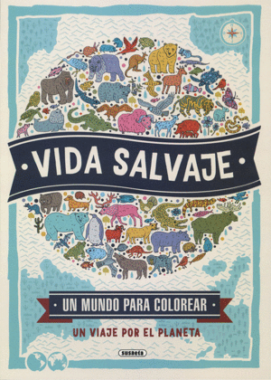 VIDA SALVAJE  MUNDO PARA COLOREAR