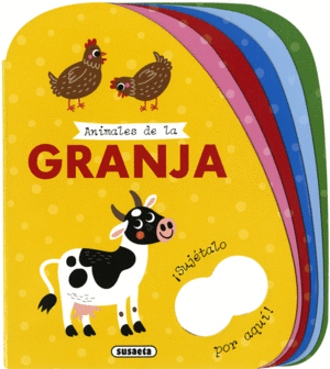 ANIMALES DE LA GRANJA   SUJETALO   CARTONE