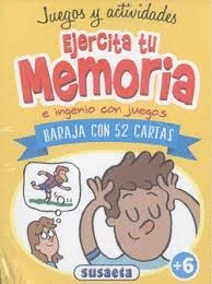 BARAJA EJERCITA TU MEMORIA E INGENIO CON JUEGOS