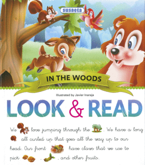 LOOK READ  IN THE WOODS  PICTOGRAMAS