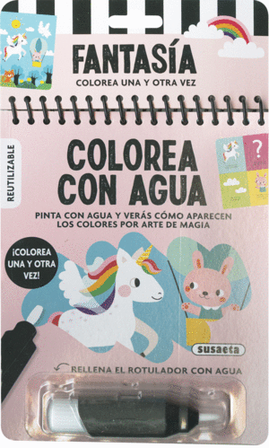 FANTASA  COLOREA CON AGUA