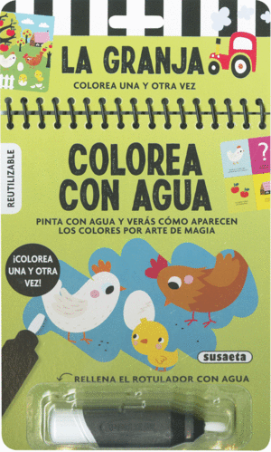 LA GRANJA   COLOREA CON AGUA