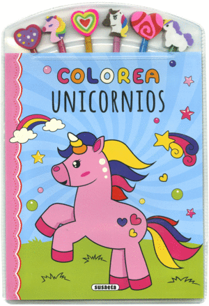 COLOREA UNICORNIOS   +6 LAPICES