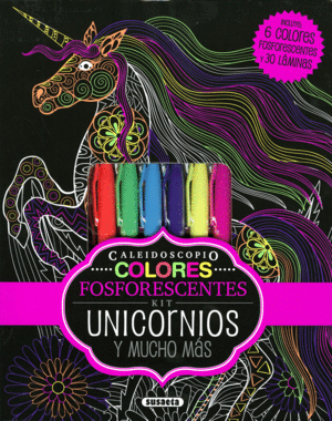 UNICORNIOS Y MUCHO MS  COLORES FOSFORESCENTES