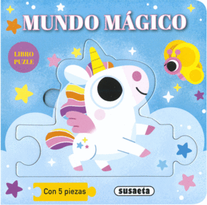 MUNDO MGICO   LIBRO PUZLE  CARTONE