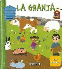 LA GRANJA    PEQUEOS CURIOSOS    SOLAPAS CARTONE