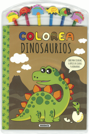DINOSAURIOS   CON LAPICES COLORES