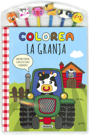 LA GRANJA   CON LAPICES COLORES