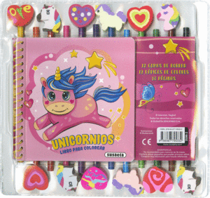 UNICORNIOS   COLOREAR CON LAPICES
