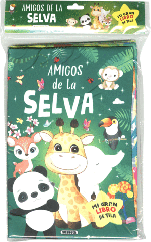 AMIGOS DE LA SELVA   MI GRAN LIBRO DE TELA