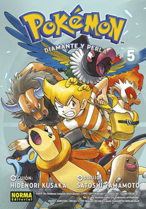 21.POKEMON DIAMANTE Y PERLA 5.(MANGA BOLSILLO)