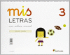 MIS LETRAS 3  LECTOESCRITURA PAUTA