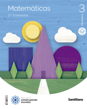 MATEMATICAS 3 PRIMARIA CMUNDOS TRIMESTRES