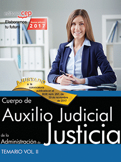 CUERPO AUXILIO JUDICIAL TEMARIO 2 JUSTICIA