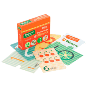 MI PRIMERA CAJA DE NUMEROS 3-6 A�OS MONTESSORI (VVKIDS)