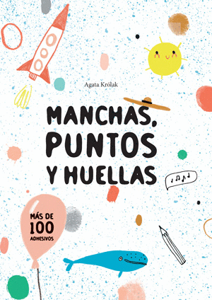 MANCHAS, PUNTOS Y HUELLAS + PEGATINAS