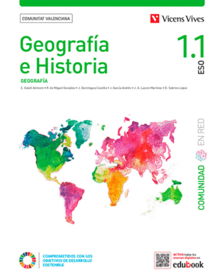 GEOGRAFIA I HISTORIA 1 ESO  COMUNIDAD RED C/V