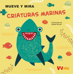 CRIATURAS MARINAS   MUEVE Y MIRA   CARTONE