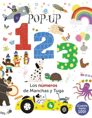 123 LOS NMEROS DE MANCHAS Y TUGA  POP UP