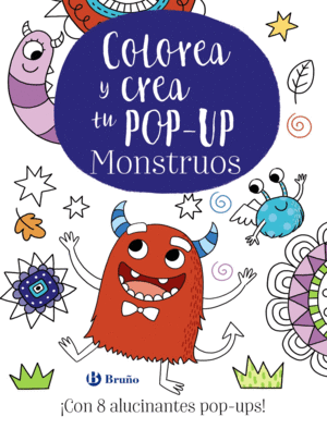 MONSTRUOS   COLOREA Y CREA TU POP UP