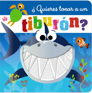 QUIERES TOCAR A UN TIBURN?  CARTONE TEXTURA GOMA