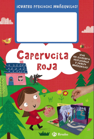 CAPERUCITA ROJA   CAJA CON MUEQUITOS