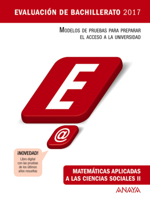 MATEM�TICAS APLICADAS A LAS CIENCIAS SOCIALES II.EVALUACION BACHILLERATO 2017