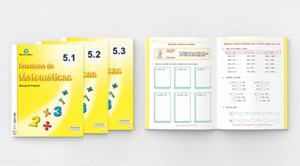 MATEMATICAS 5 PRIMARIA (3-CUADERNOS)  TODOS A UNA